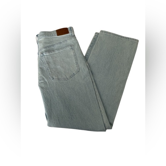 Madewell ’90s Straight Leg Jeans Light Wash Size 31 NWT Vintage-Inspired Denim - Picture 8 of 10